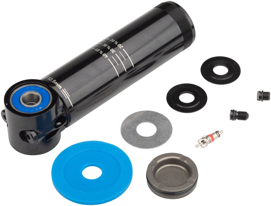 RockShox Rear Shock Damper Body IFP - Bearing Eyelet 57.5mm stroke 65mm plus 7.5mm Travel Spacer Deluxe A1 Super Deluxe A1 Fast Bl Rear Shock Part RockShox