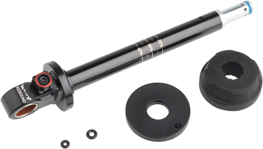 RockShox Rear Shock Damper Shaft Assembly - Super Deluxe Coil Standard Shaft Eyelet 72.5mm A1-A2 Rear Shock Part RockShox