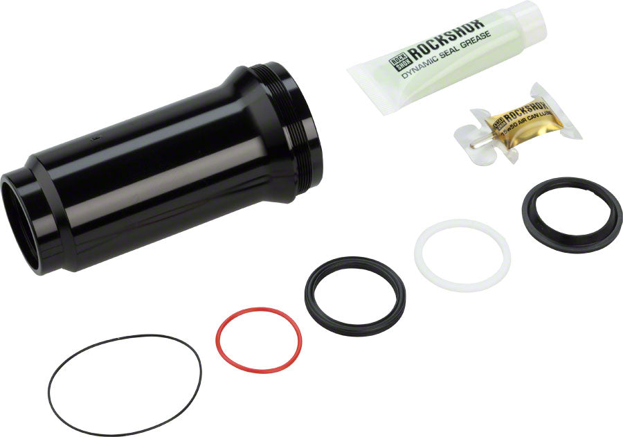 RockShox Rear Shock Air Can Assembly - Solo Air 185/210 x 47.5-55 Deluxe/Super Deluxe A1-B2 2017+ BLK Rear Shock Part RockShox