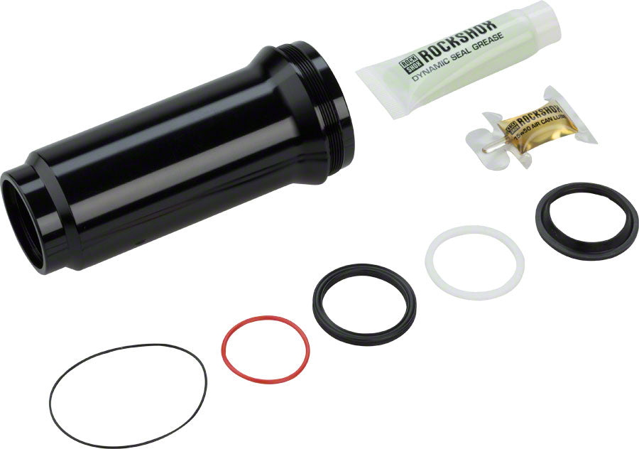 RockShox Rear Shock Air Can Assembly - Solo Air 205/230 x 57.5-65 Deluxe/Super Deluxe A1-B2 2017+ BLK Rear Shock Part RockShox