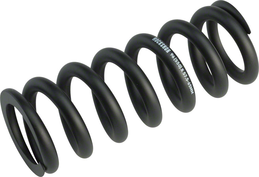 RockShox Metric Coil Spring - Length 151mm Travel 57.5-65mm 550 lbs Black Rear Shock Spring RockShox