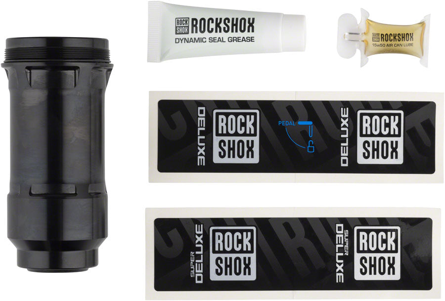 RockShox Rear Shock Air Can Assembly - Progressive 47.5-55mm Super Deluxe C1/Deluxe C1 2022+ Rear Shock Part RockShox