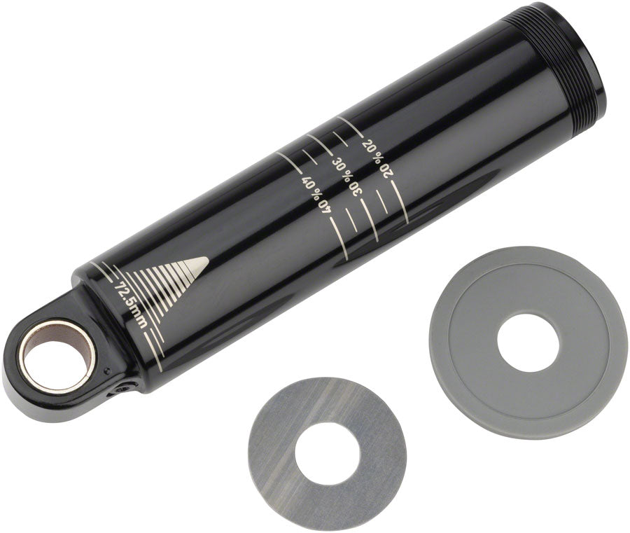 RockShox Rear Shock Damper Body - Standard Eyelet 75mm w/ Hydraulic Bottom Out Super Deluxe C1+ 2023+ Rear Shock Part RockShox