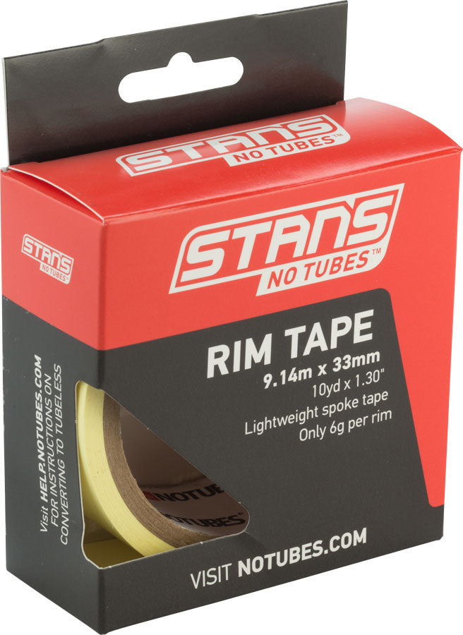 Stans NoTubes Rim Tape: 33mm x 10 yard roll Tubeless Tape Stans No Tubes