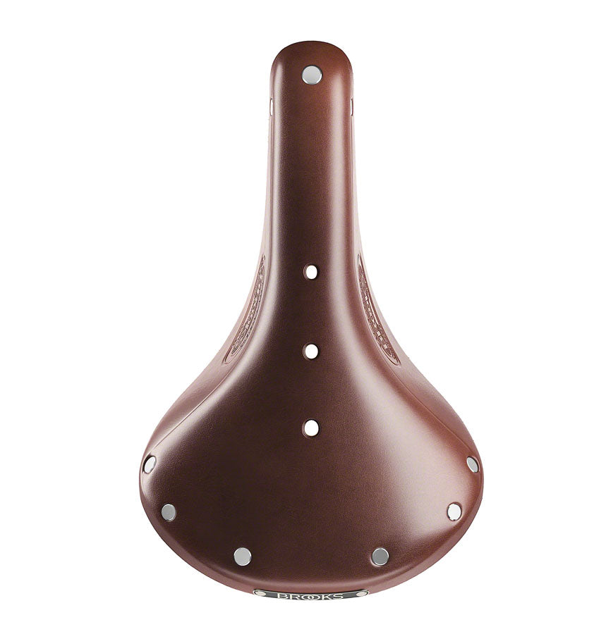 Brooks Flyer Saddle - Steel Antique Brown Saddles Brooks