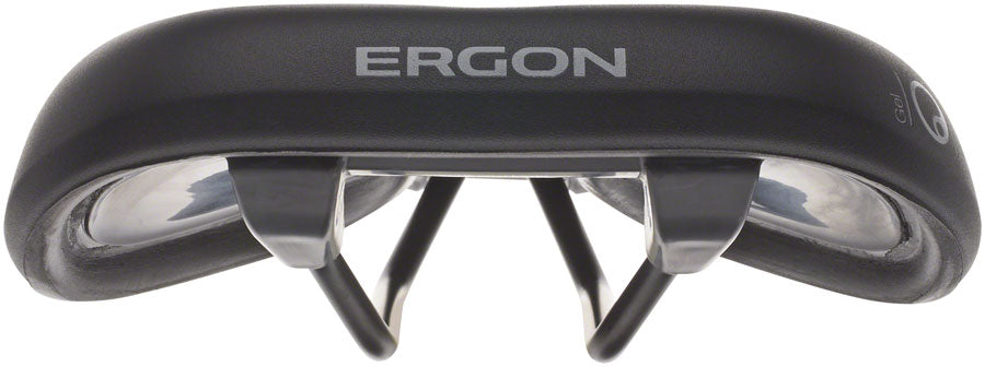 Ergon ST Gel Saddle - Chromoly Black Mens Medium/Large Saddles Ergon