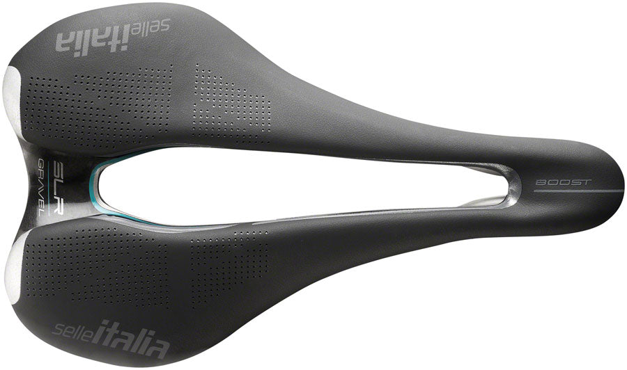 Selle Italia SLR Boost Gravel Superflow Saddle - Titanium Black S3 Saddles Selle Italia