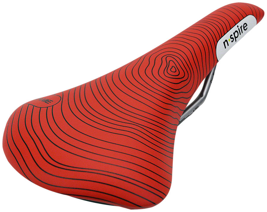 Smanie N.Spire Saddle - Chromoly Microfiber Red 136 Saddles Smanie