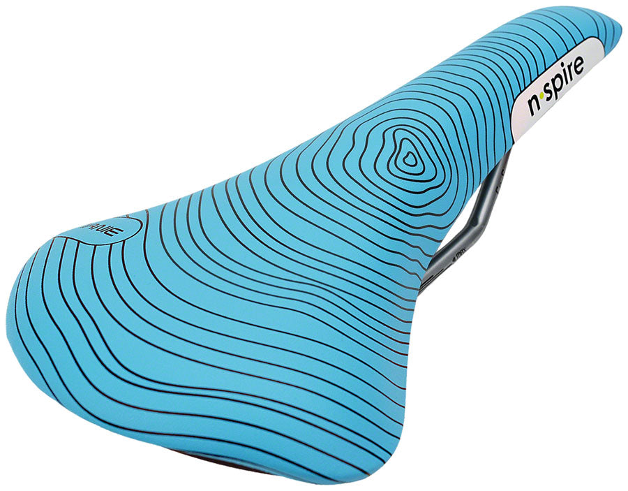 Smanie N.Spire Saddle - Chromoly Microfiber Blue 136 Saddles Smanie