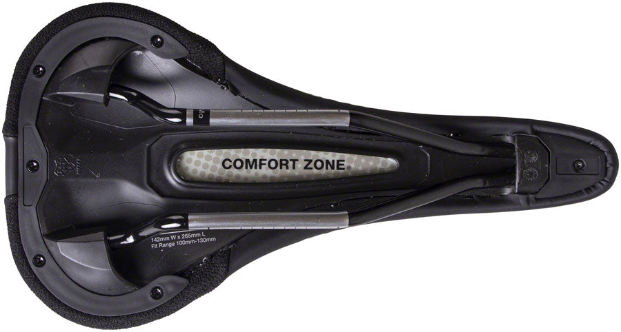 WTB Rocket Saddle - Chromoly Black Wide Saddles WTB