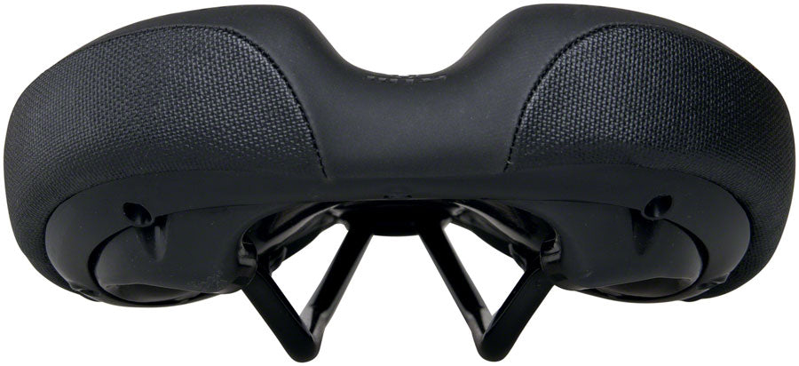 WTB Comfort Saddle - Steel Black Wide Saddles WTB