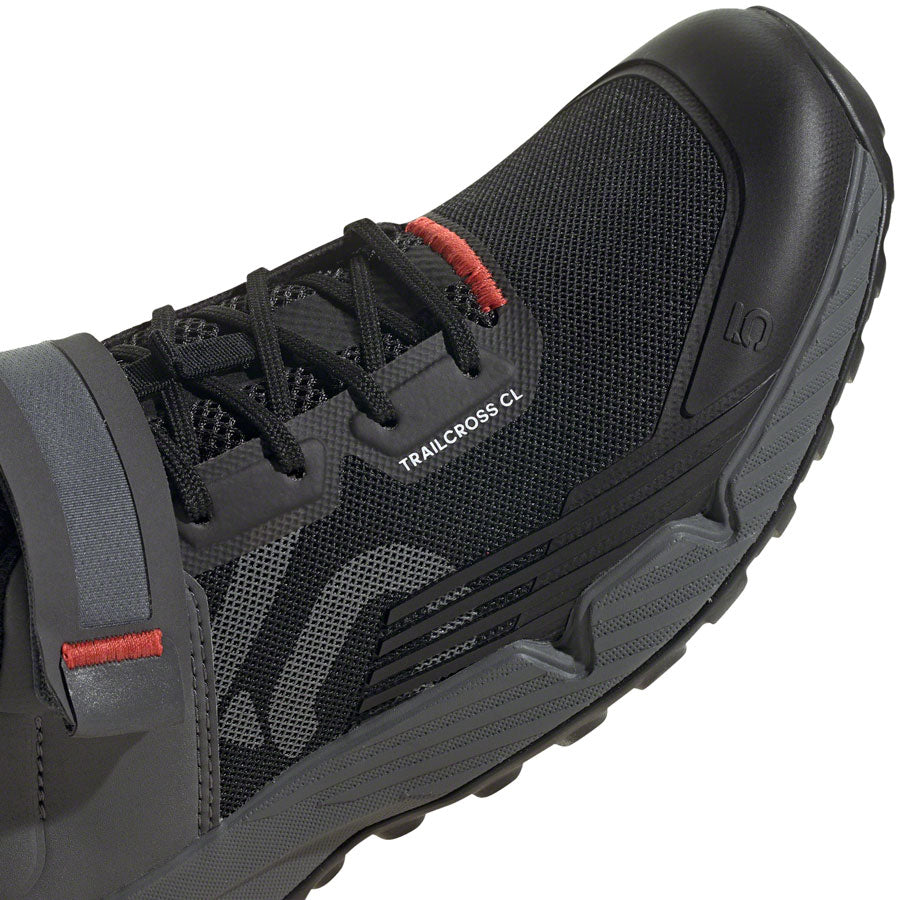 Five Ten Trailcross Mountain Clipless Shoes - Womens Core BLK/Gray Three/Red 9.5 Shoes and Insoles Five Ten