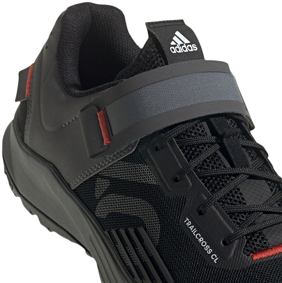 Five Ten Trailcross Mountain Clipless Shoes - Mens Core BLK/Gray Three/Red 7 Shoes and Insoles Five Ten
