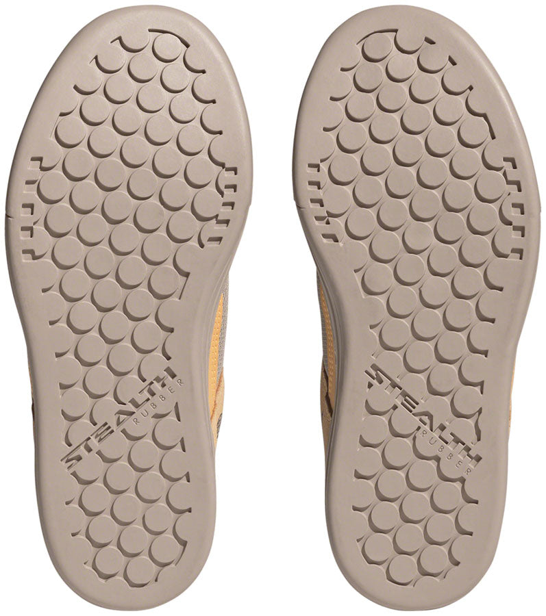 Five Ten Freerider Flat Shoes - Womens Wonder Taupe/Ftwr White/Acid Orange 9 Shoes and Insoles Five Ten