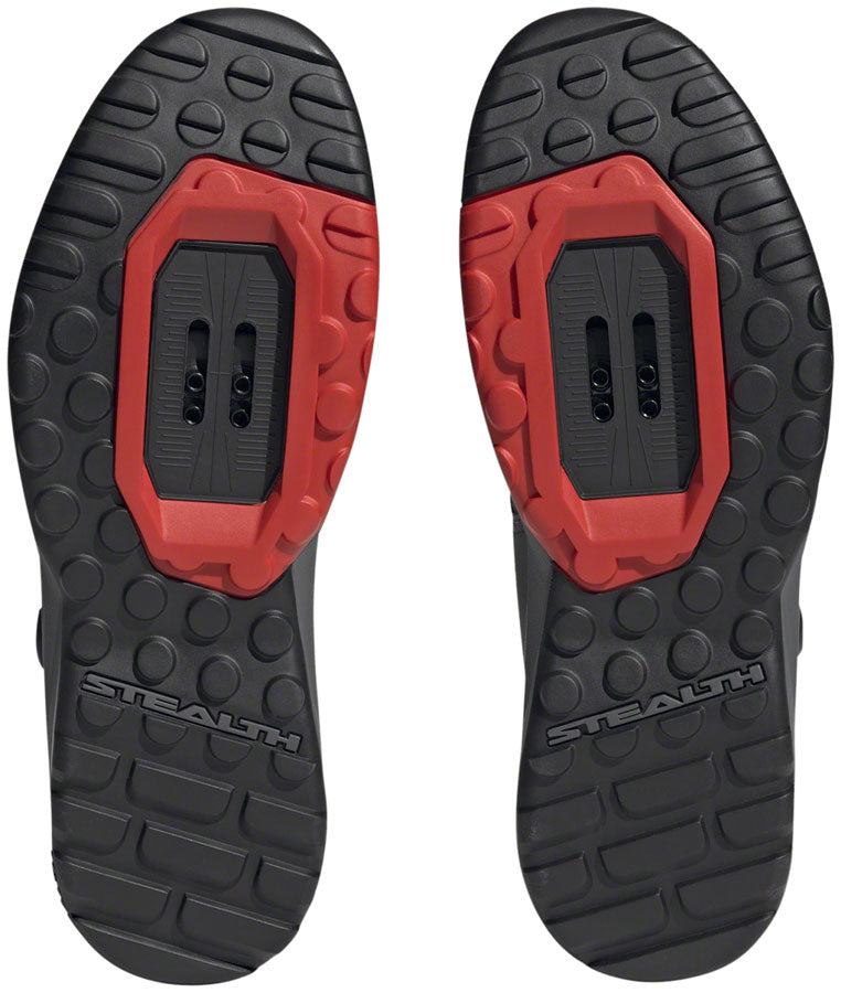 Five Ten Trailcross Pro Mountain Clipless Shoes - Mens Gray Five/Core BLK/Red 9 Shoes and Insoles Five Ten