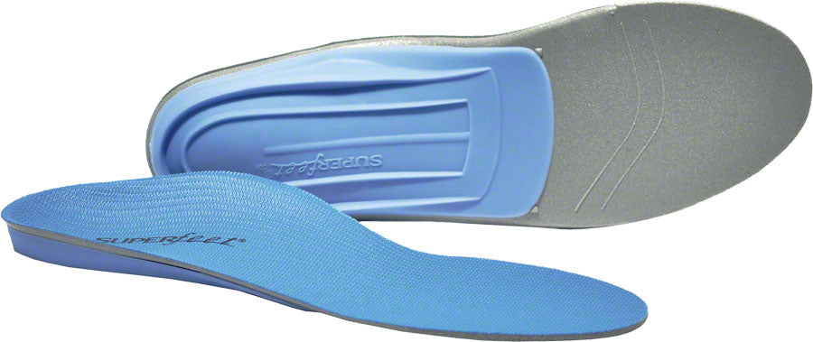 Superfeet Blue Foot Bed Insole: Size D (M 7.5-9 W 8.5-10) Shoes and Insoles Superfeet