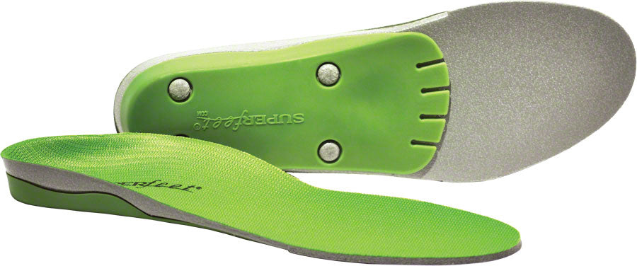 Superfeet Green Foot Bed Insole Size D (M 7.5-9 W 8.5-10) Shoes and Insoles Superfeet