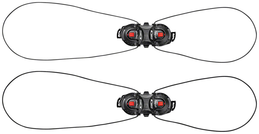 Sidi Tecno-3 Push Double System Pair - Black Shoes and Insoles Sidi