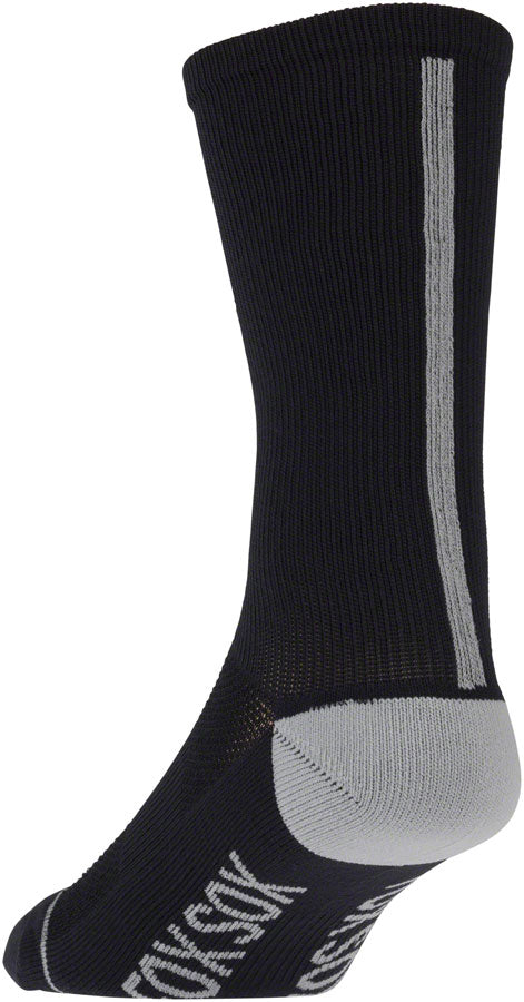 FOX Transfer Coolmax Socks - Black 7" Small/Medium Socks Fox Shox