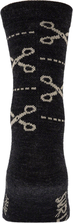 Surly Measure Twice Socks - Charcoal Small Socks Surly
