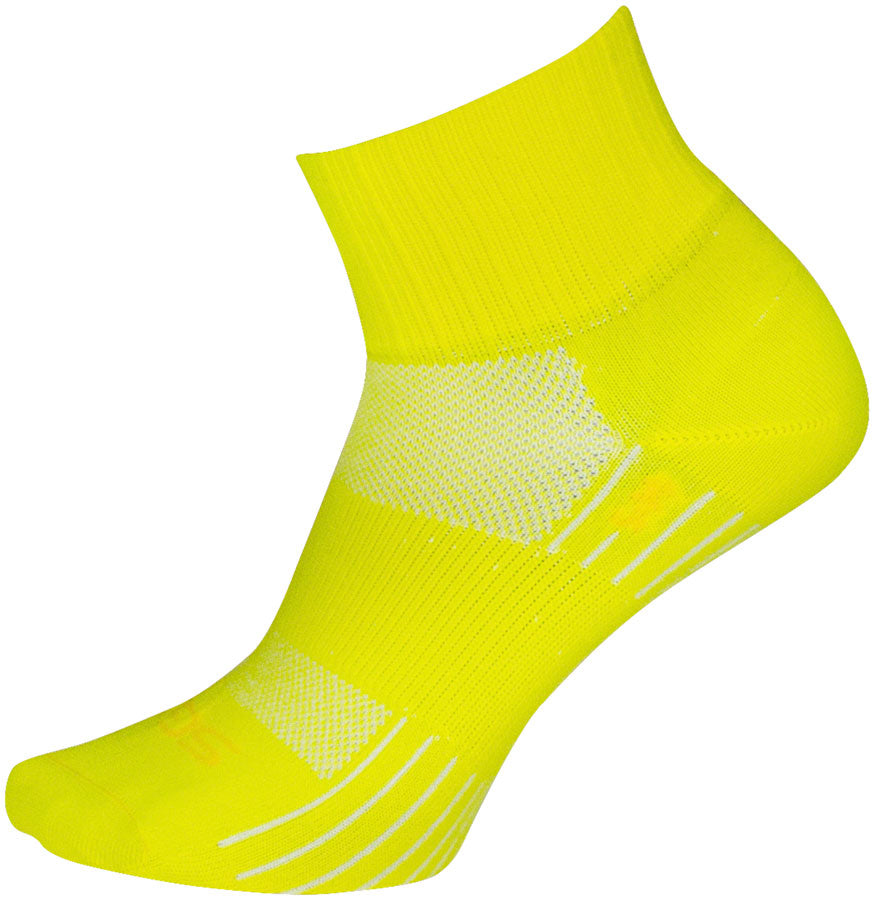 SockGuy Yellow Sugar SGX Socks - 2.5" Yellow Large/X-Large Socks SockGuy