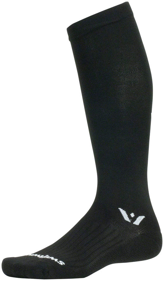 Swiftwick Aspire Twelve Socks - 12" Black X-Large Socks Swiftwick