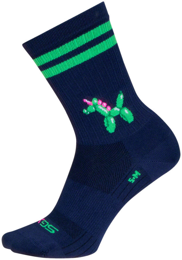 SockGuy Ballonicorn SGX Socks - 6" Large/X-Large Socks SockGuy