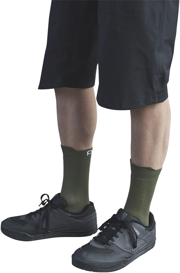 POC Lithe MTB Socks - Green Small Socks POC