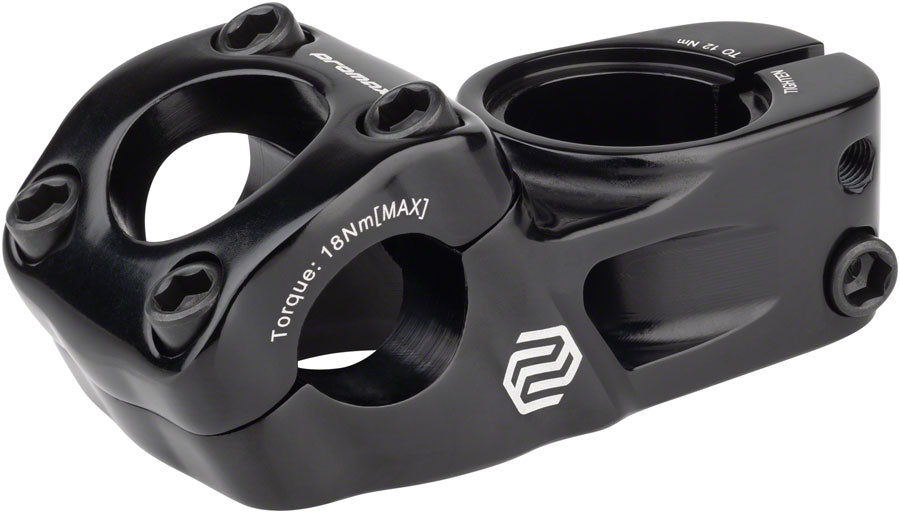 Promax Impact BMX Stem - 53mm Top Load Black Stems Promax
