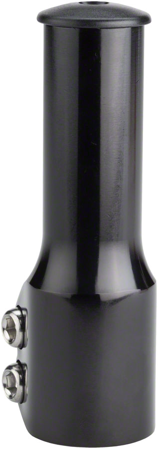 Dimension Steerer Extender - Adds up to 3.25 " 1-1/8 Threadless Black Steerer Extender Dimension