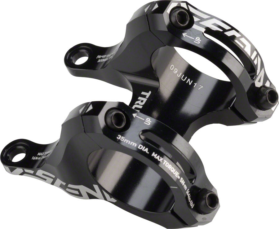 TruVativ Descendant Stem - 50mm 35 Clamp +/-0 Direct Mount Aluminum Black Stems TruVativ