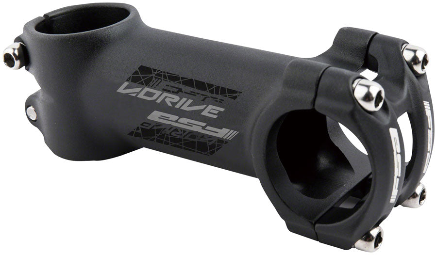 Full Speed Ahead V-Drive Stem - 90 mm 31.8 Clamp +/-6 1 1/8" Alloy Black Stems FSA