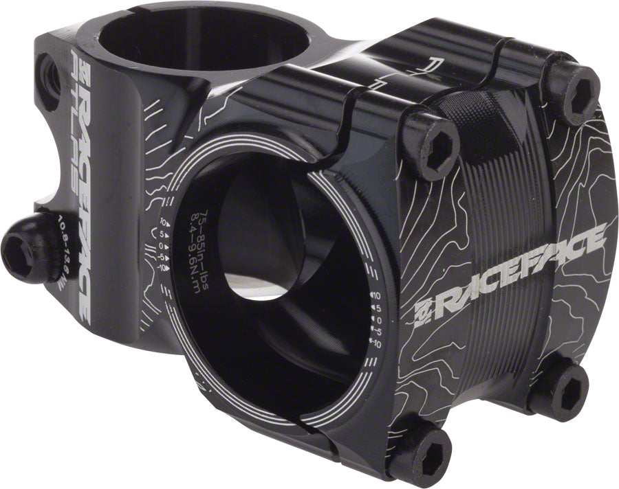 RaceFace Atlas 35 Stem - 35mm 35 Clamp +/-0 1 1/8" Aluminum Black Stems Race Face