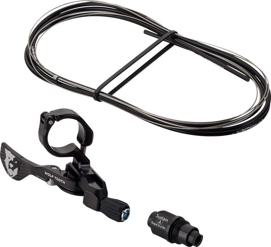 Wolf Tooth ReMote Sustain A Dropper Lever with Clamp Dropper Seatpost Remote Wolf Tooth