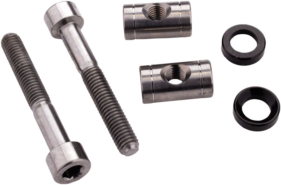 FOX Tooling Kit - 2022 Transfer SL Saddle Clamp Hardware Bolt Pin Washer Pair Titanium Dropper Post Parts Fox Shox