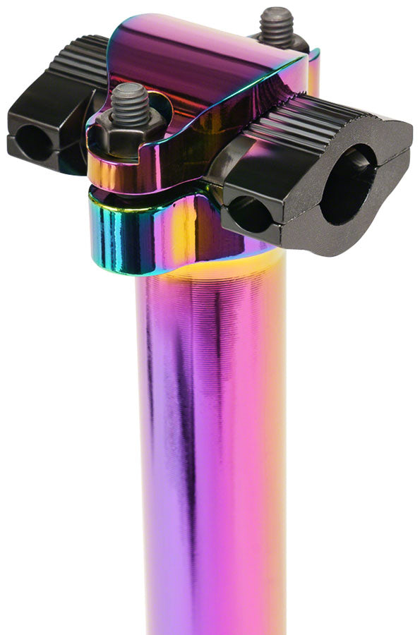 Salt Plus HQ CNC Seatpost - 200mm Oil Slick Seatpost Salt