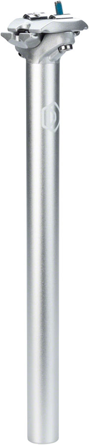 Dimension Two-Bolt Seatpost 27.2 x 350 Matte Silver Seatpost Dimension
