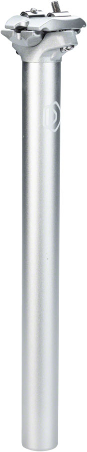 Dimension Two-Bolt Seatpost 30.9 x 350 Matte Silver Seatpost Dimension