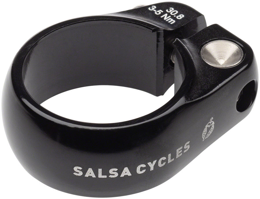 Salsa Lip-Lock Seat Collar Black ST6147
