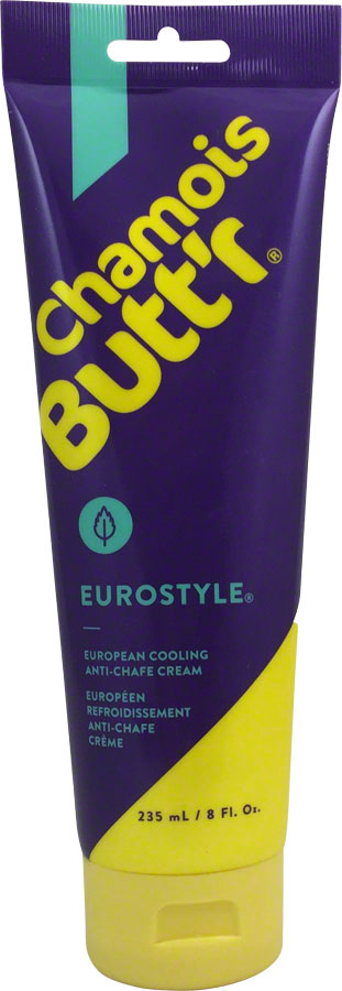 Chamois Buttr Eurostyle: 8oz Tube Each Anti Chafe Chamois Butt'r