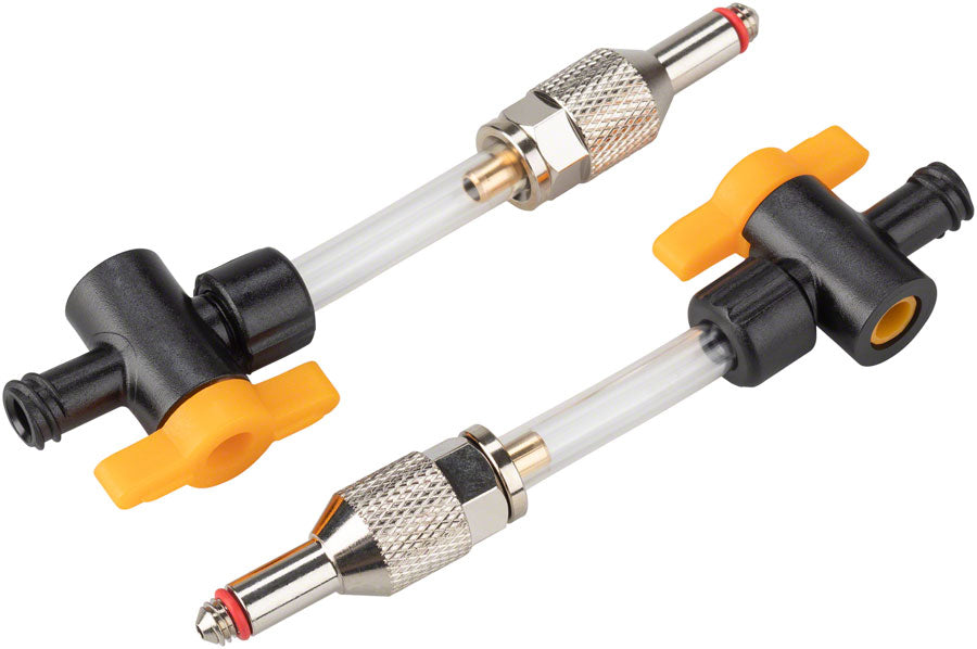 Jagwire Elite Mineral Oil Bleed Kit Universal Adapters 1/4-Turn Valves Pair Brake Tools Jagwire