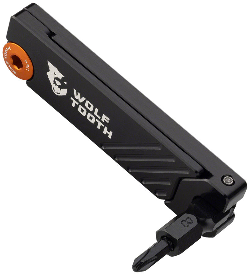 Wolf Tooth 6-Bit Hex Wrench Multi-Tool with Keyring - Gold Multi Tools Wolf Tooth