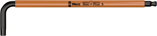 Wera 950 SPKL L-Key Hex Wrench - 5mm Bright Orange Hex Wrench Wera   