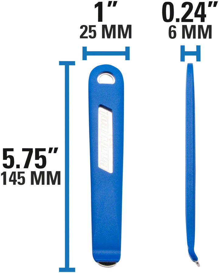 Park Tool TL-6.3 Steel Core Tire Levers Tire Levers Park Tool