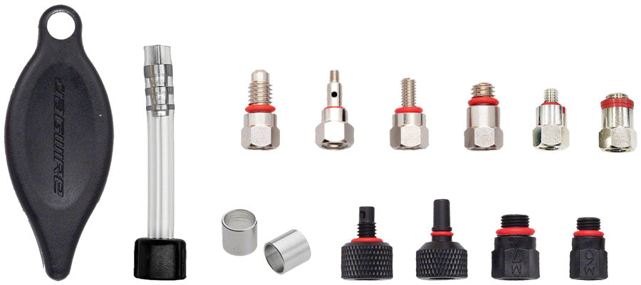 Jagwire Elite Mineral Oil Bleed Kit Replacement Fittings Brake Tools Jagwire
