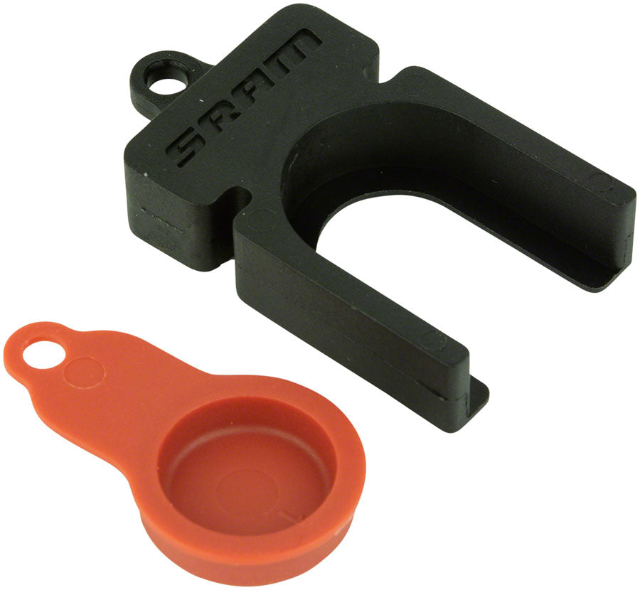 SRAM Monoblock Caliper 21mm Piston Removal Tool - For Level Ultimate/TLM/  eTap HRD Includes Plug Removal Block - TL0562