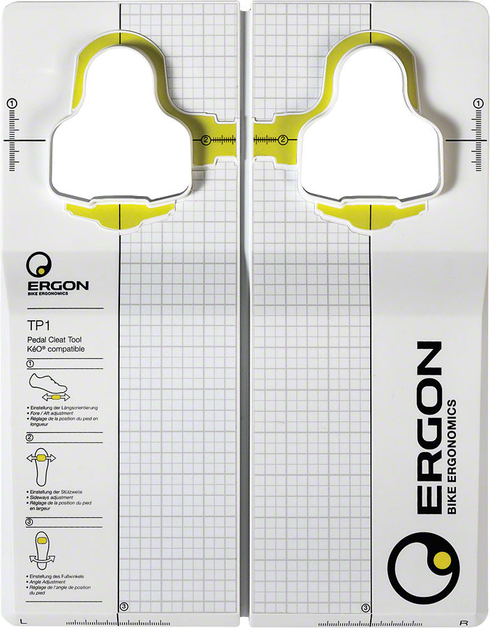 Ergon TP1 Look Keo Cleat Fitting Tool Measuring Tools Ergon