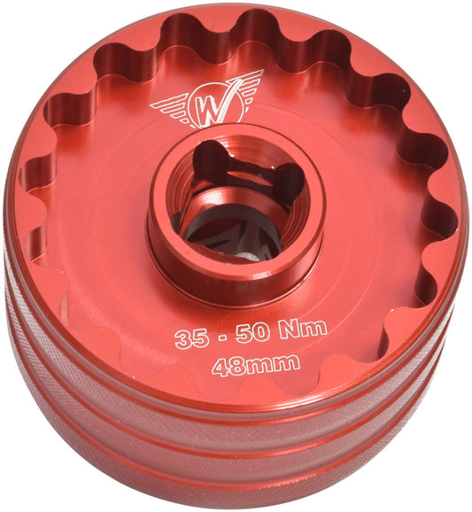 Wheels Manufacturing BBTOOL-48-44 Bottom Bracket Socket 48.5mm 44mm 16-Notch Cups Bottom Bracket Tools Wheels Manufacturing   