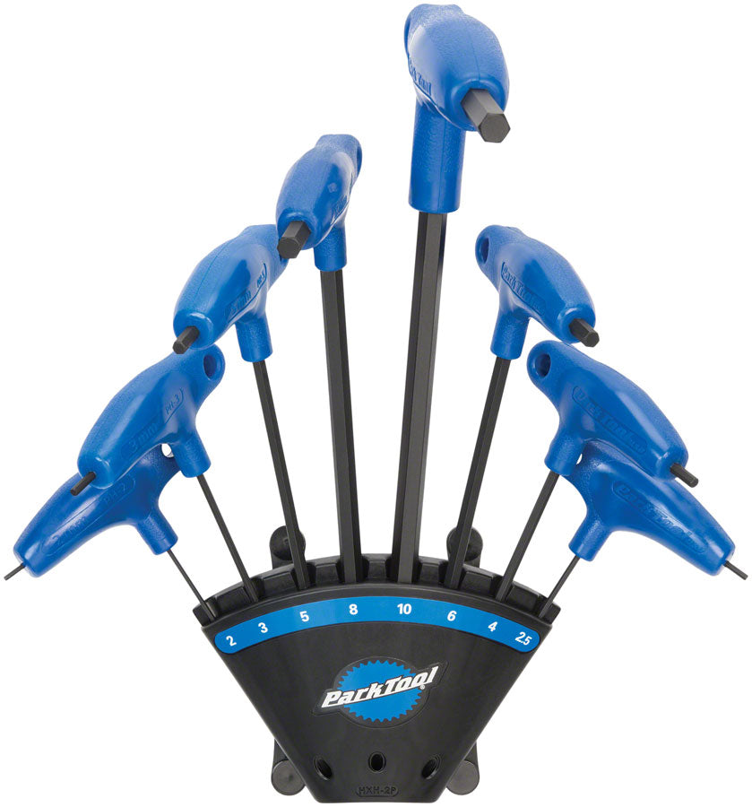 Park Tool PH-1.2 P-Handle Hex Set with Holder Hex Wrench Park Tool