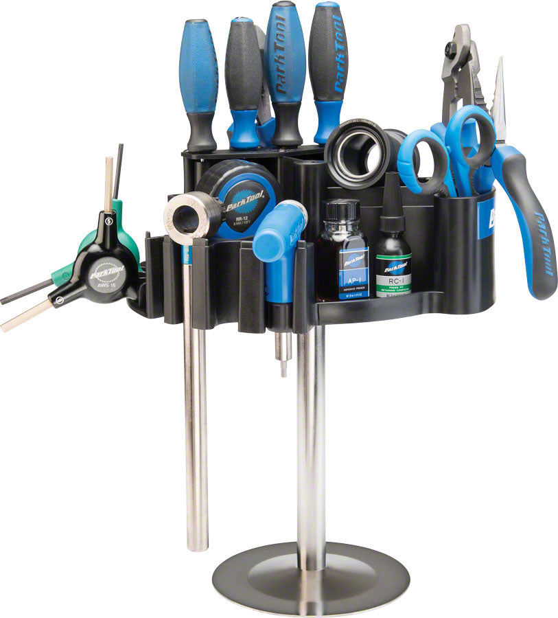 Park TK-4T Tool Kaddie with Bench Mount Repair Stands Park Tool